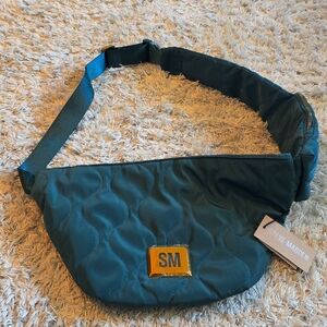 NWT Steve Madden BFOXLEY Deep Emerald Sling/Crossbody